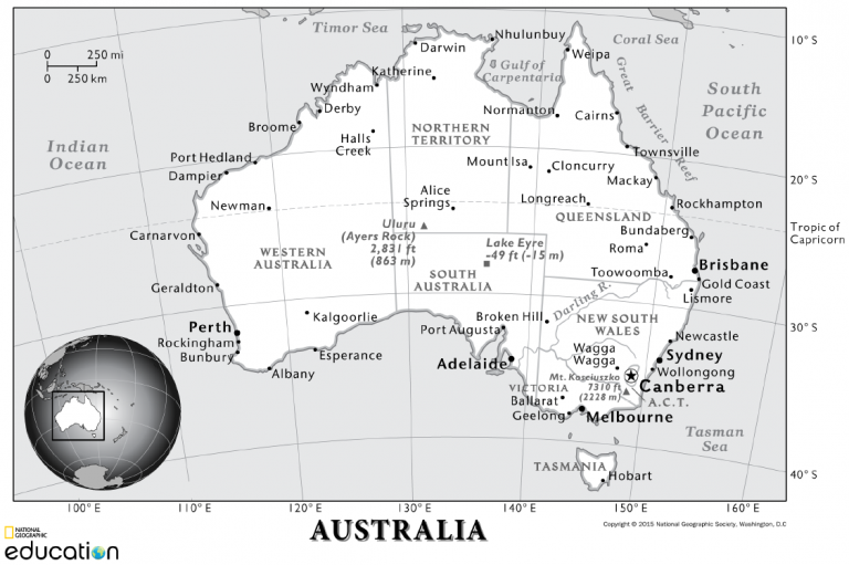 National Geographic Mapmaker 1-Page Maps • CMER